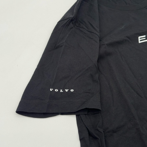 Volvo Shirt Adult Large US Black EX90 Crew Neck Short Sleeve T-Shirt Mens - Picture 2 of 6